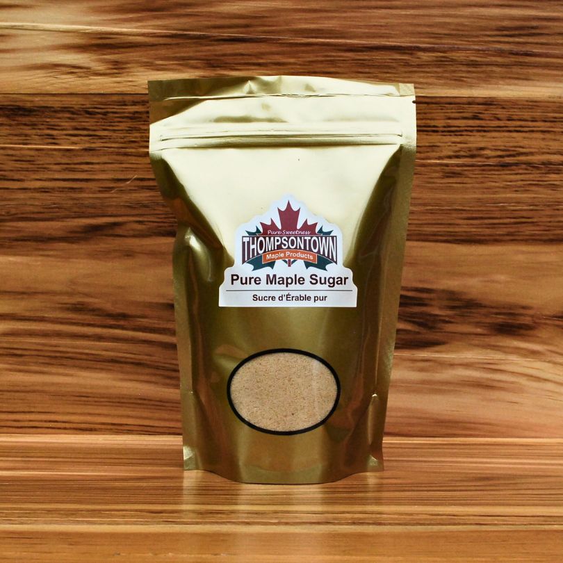 Granulated Pure Thompsontown Maple Sugar-Product of Ontario Canada