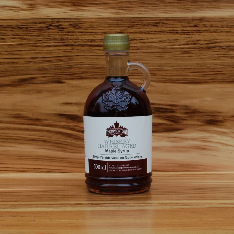 Whiskey Barrle Aged Maple Syrup