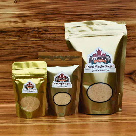 Granulated Pure Thompsontown Maple Sugar-Product of Ontario Canada