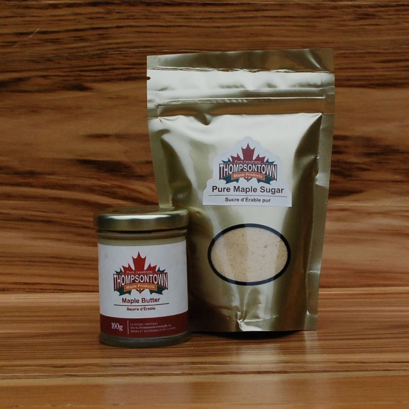 Thompsontown Maple Butter and Granulated Maple Sugar
