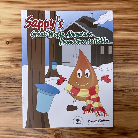 OMSPA Sappy's Great Maple Adventures Colouring Book
