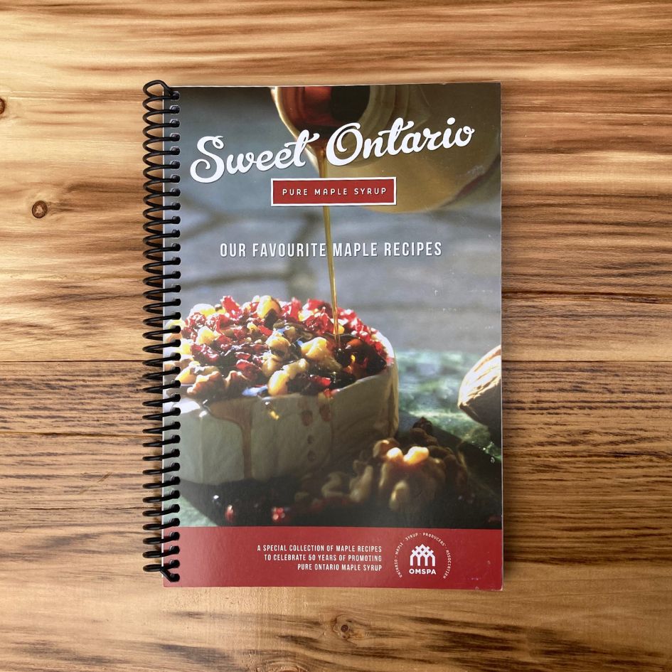 Sweet Ontario Recipe Book OMSPA