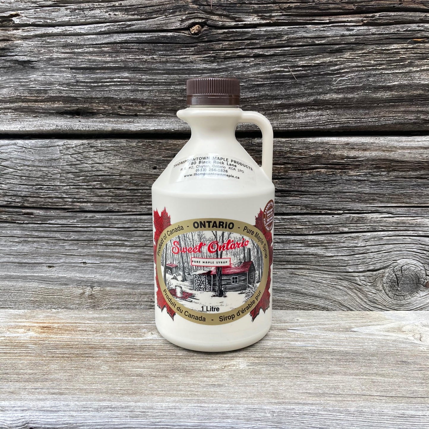 VERY DARK - Pure Thompsontown Maple Syrup-Product of Ontario Canada