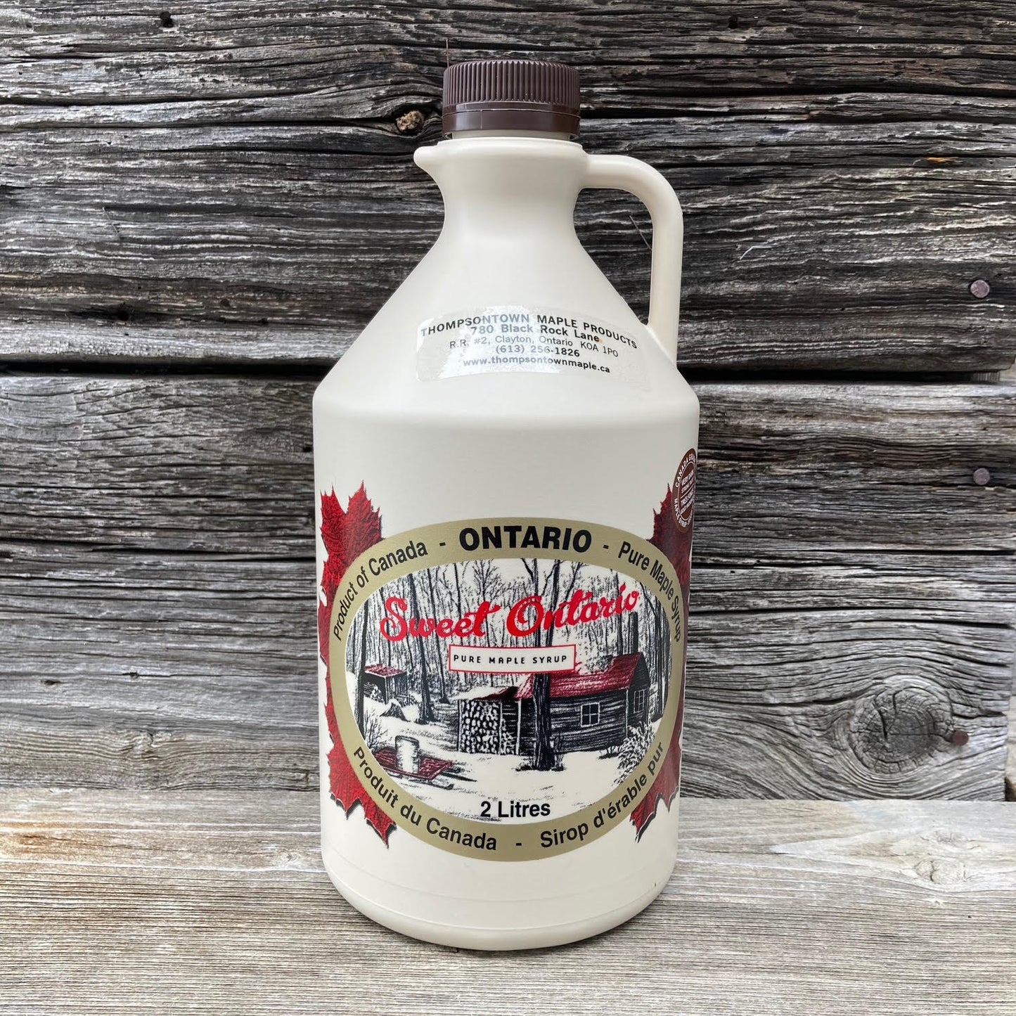 VERY DARK - Pure Thompsontown Maple Syrup-Product of Ontario Canada